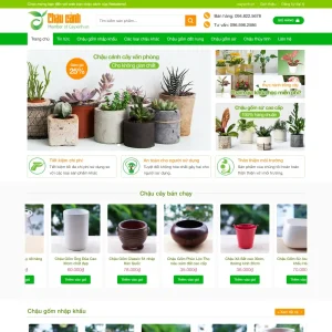 Mẫu website bán cây xanh 04 WordPress + Flatsome 5 Mẫu website bán cây xanh 04 WordPress + Flatsome